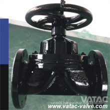 Cast Iron Gg25 Weir Type Pn16 FF Diaphragm Valve